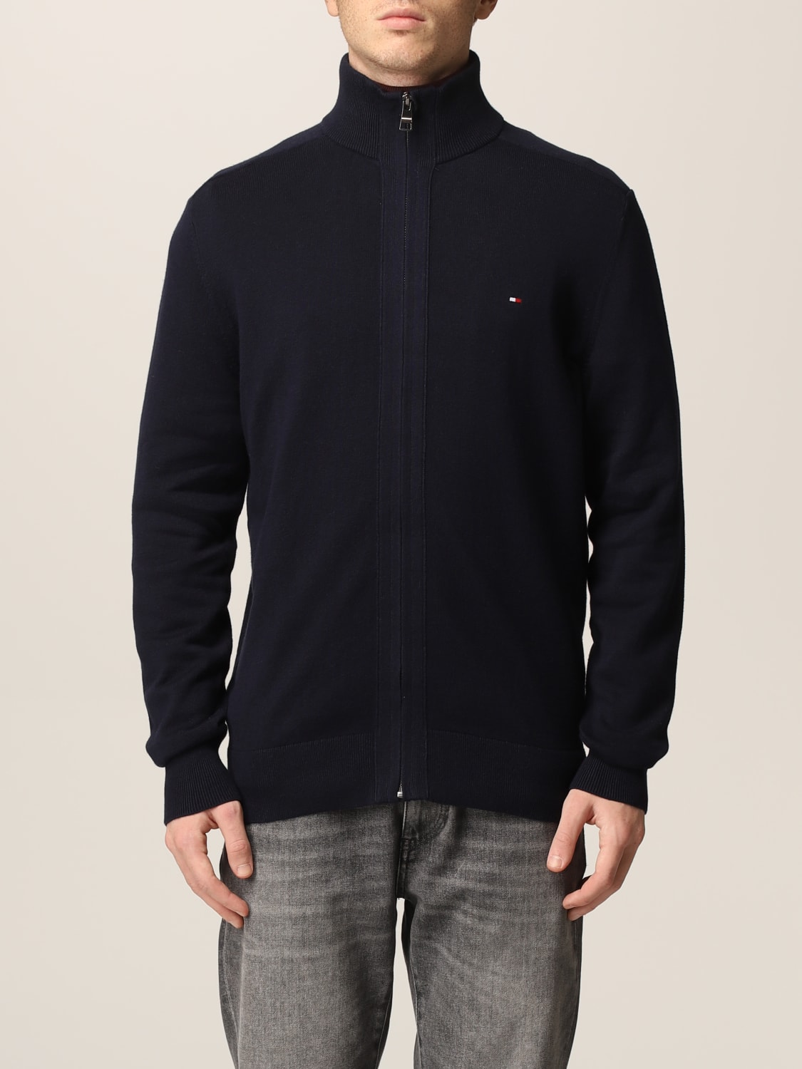 TOMMY HILFIGER: Sweater men - Sky | TOMMY HILFIGER sweatshirt ...