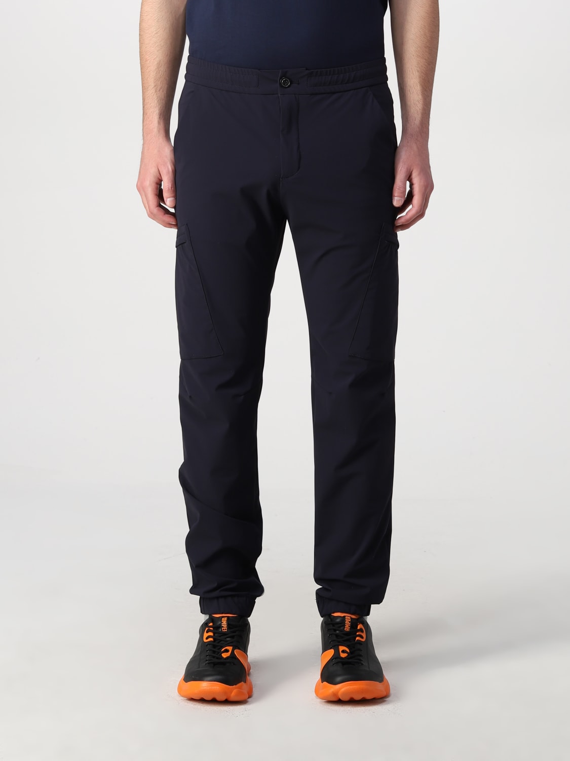 PAUL & SHARK: Pants men - Blue | PAUL & SHARK pants 22414034 online at ...