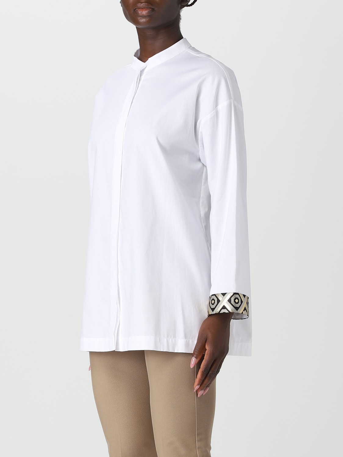 S MAX MARA: S Max Mara shirt in cotton - White | 'S Max Mara shirt