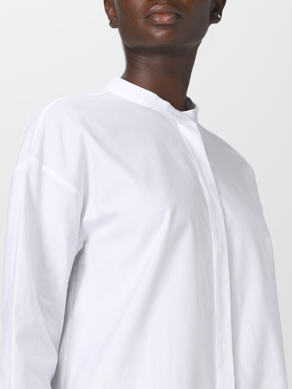 S MAX MARA: S Max Mara shirt in cotton - White | 'S Max Mara shirt