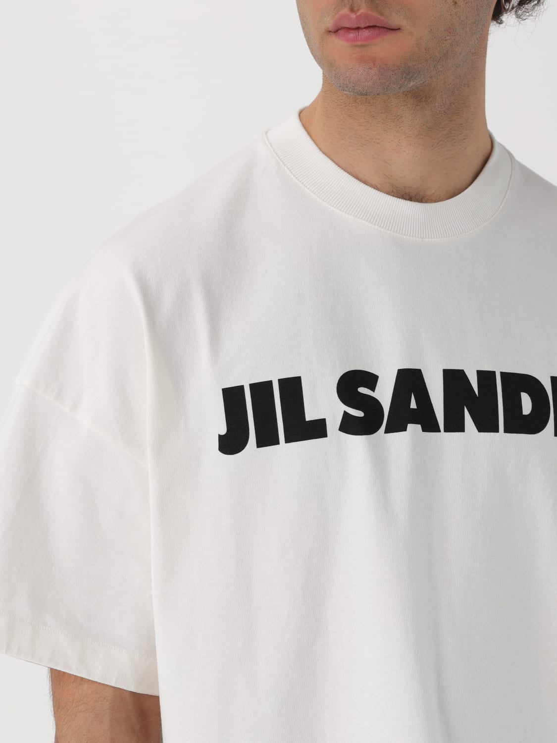 JIL SANDER：Tシャツ メンズ - ホワイト | GIGLIO.COMオンラインのJil