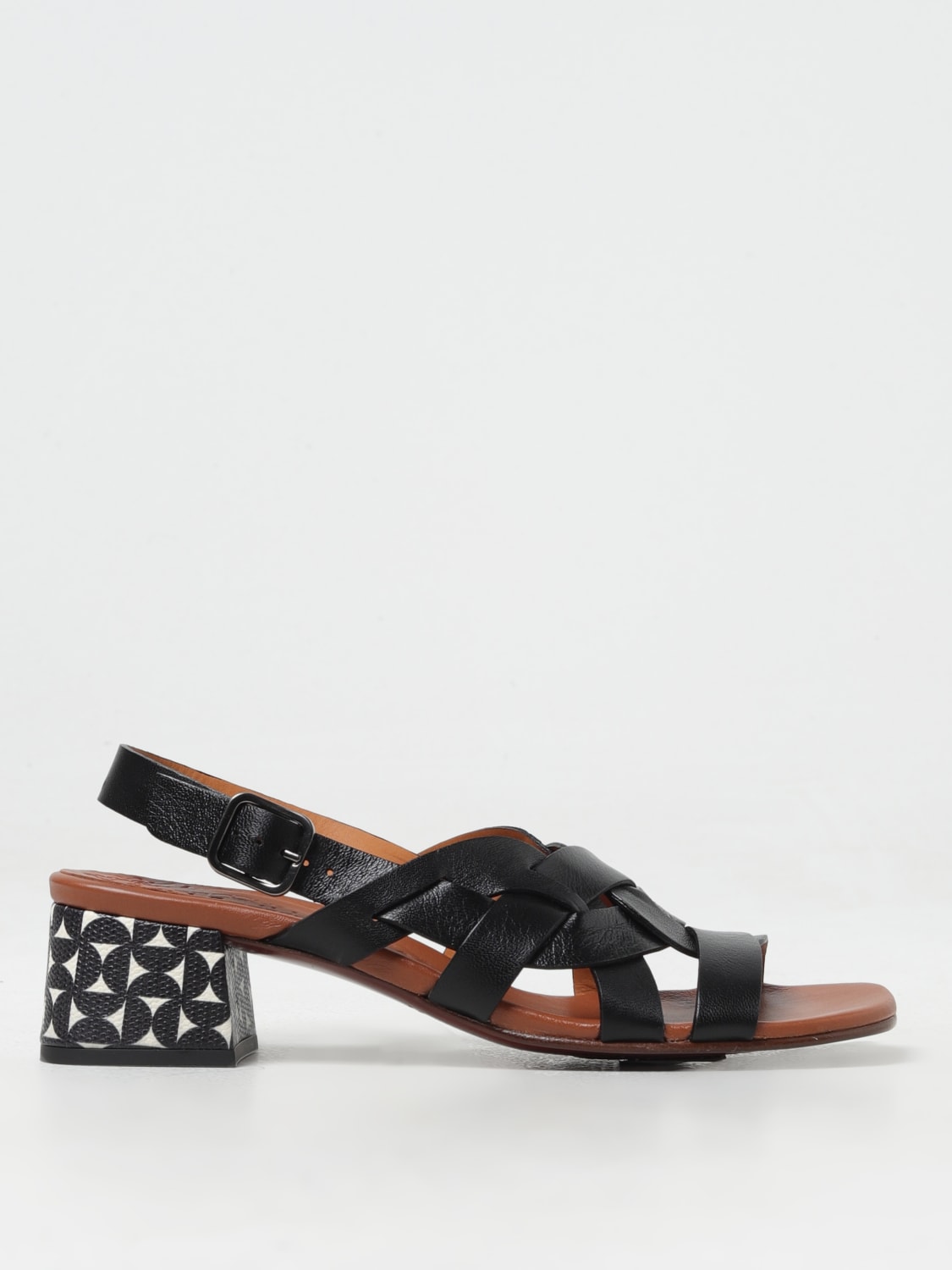 CHIE MIHARA Heeled sandals woman Black CHIE MIHARA heeled