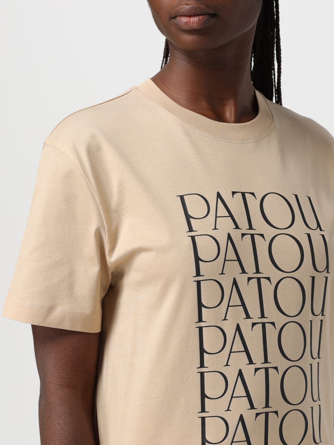 PATOU：Tシャツ レディース - ベージュ | GIGLIO.COMオンラインのPatou