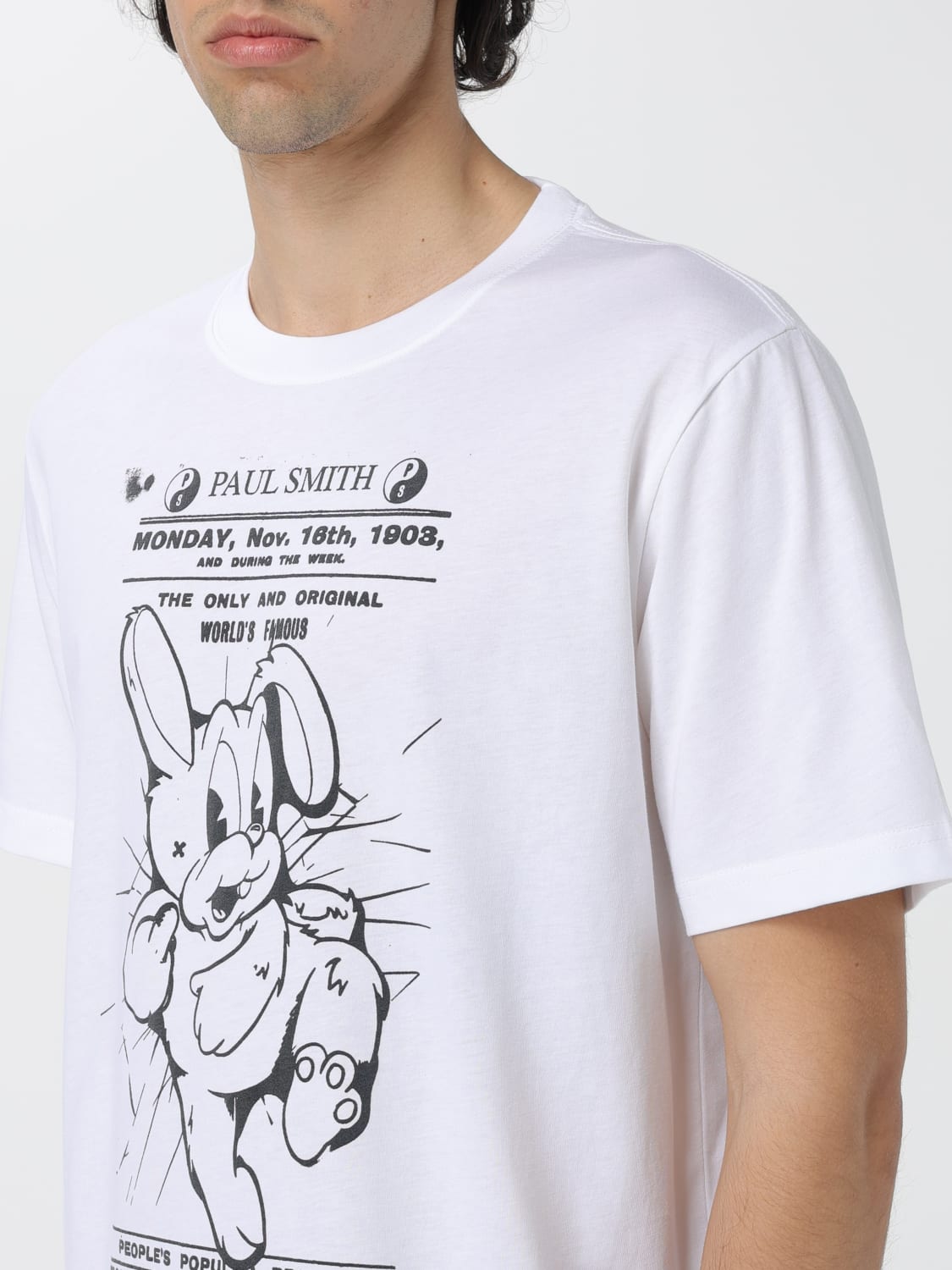 PS PAUL SMITH：Tシャツ メンズ - ホワイト | GIGLIO.COMオンラインの