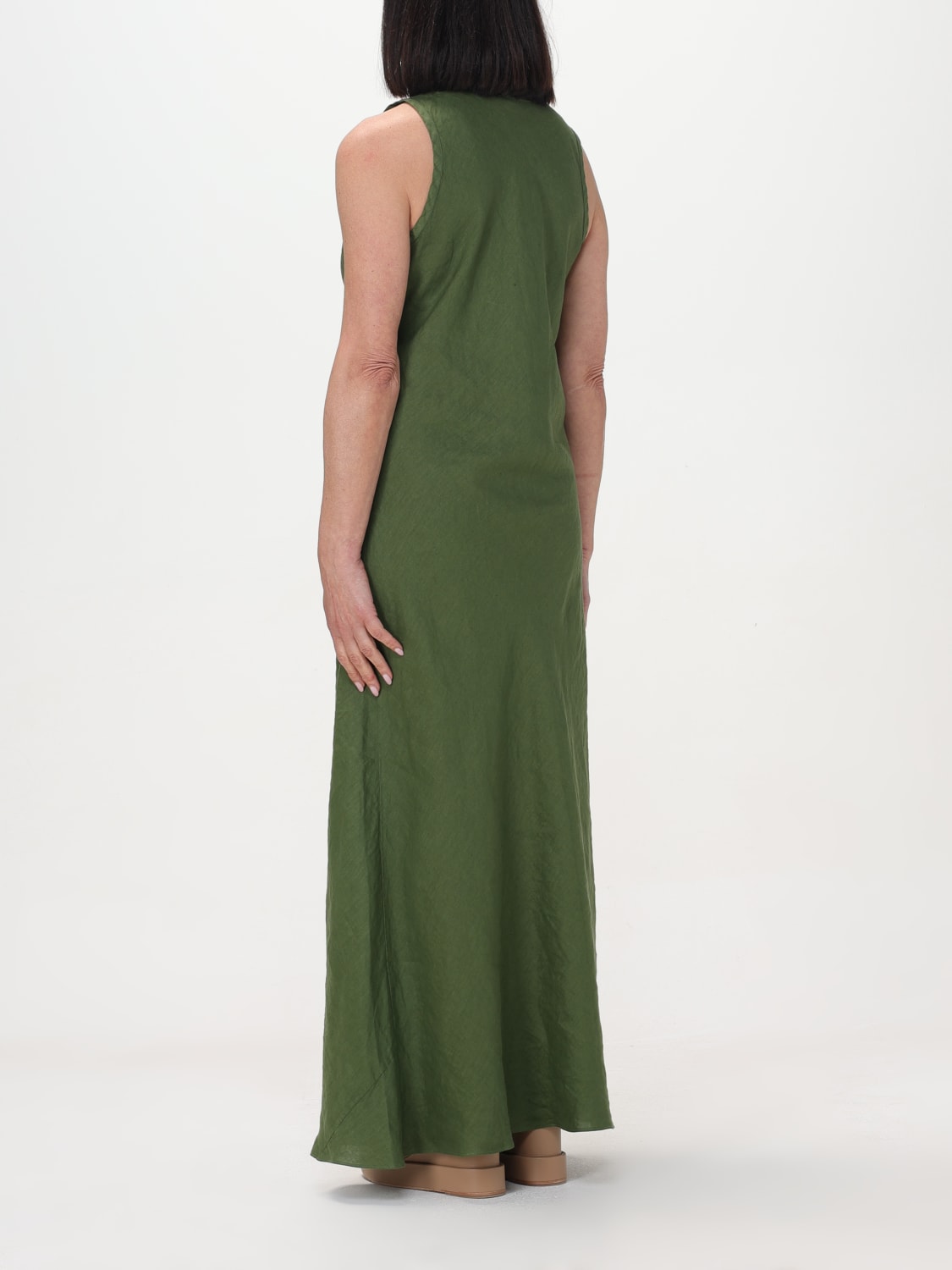 ASPESI sleeveless maxi dress - Green
