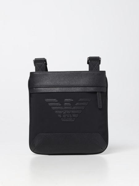 pagar Premedicación físico EMPORIO ARMANI: bag in synthetic leather - Black | Emporio Armani shoulder  bag Y4M185Y216J online on GIGLIO.COM