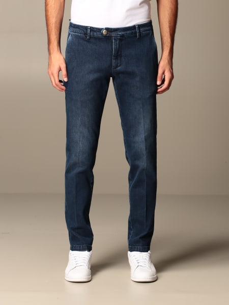 Jeans slim uomo: Jeans Stefano XC chino slim fit in denim