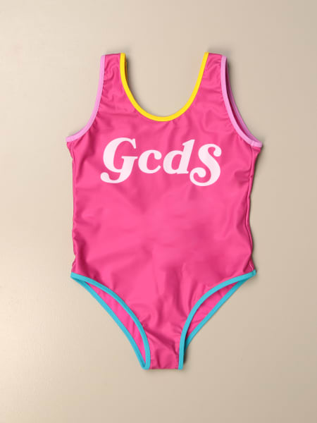 GCDS swimsuit with logo
