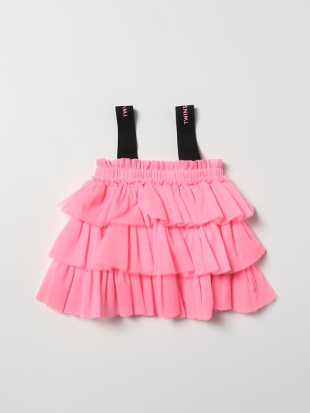 Twinset flounced tulle skirt