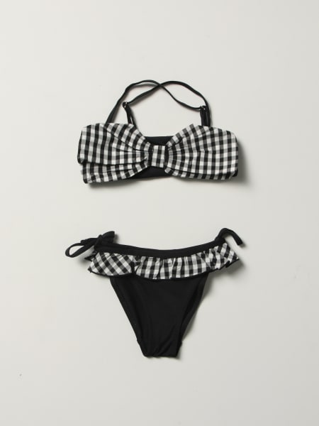 Twinset bikini set with vichy print