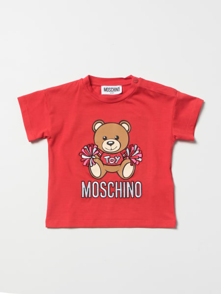 Moschino Baby cotton t-shirt with Teddy Bear