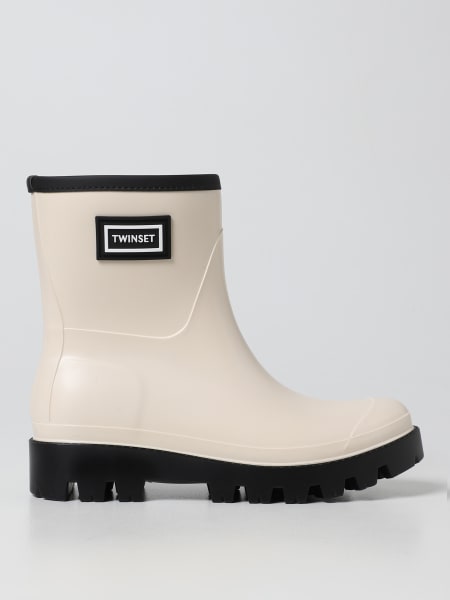 Flat ankle boots women Twinset
