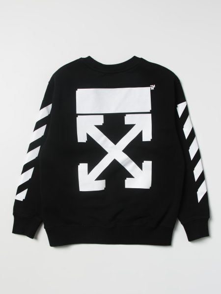 OFF-WHITE: sweater for - Black | Off-White sweater OBBA001C99FLE001 online on GIGLIO.COM