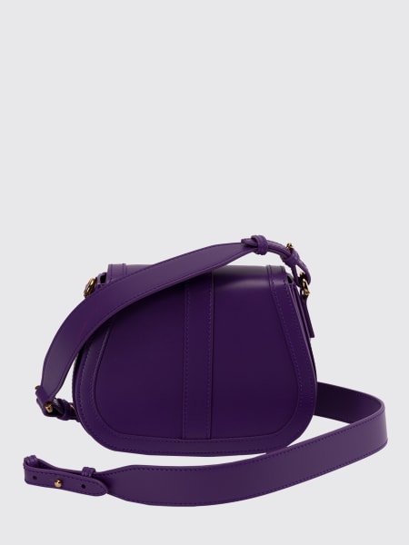 Versace Outlet: Greca Goddesa bag in smooth leather - Orchid