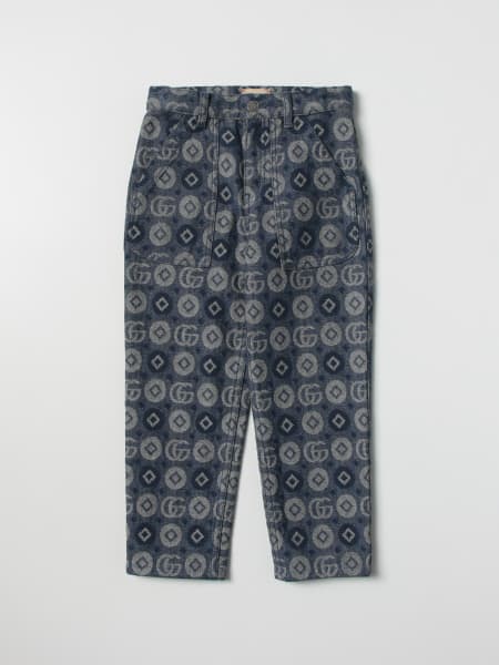 Gucci jeans with all-over jacquard monogram