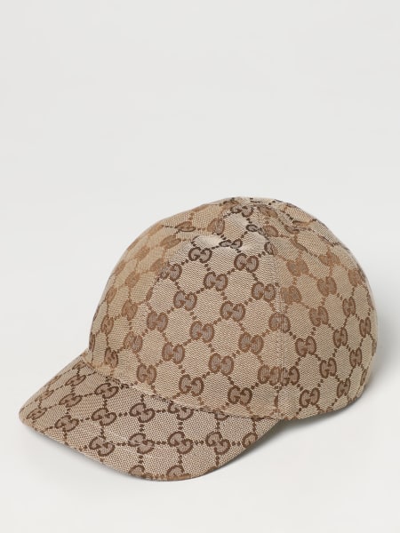 Cappello Gucci in tessuto con monogram GG jacquard