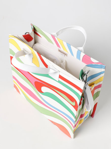 Emilio Pucci Junior Outlet: blanket set for kids - White  Emilio Pucci  Junior blanket set PS0138P0264 online at