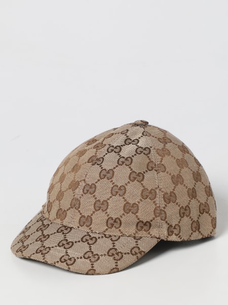 Cappello Gucci in tessuto con monogram GG jacquard