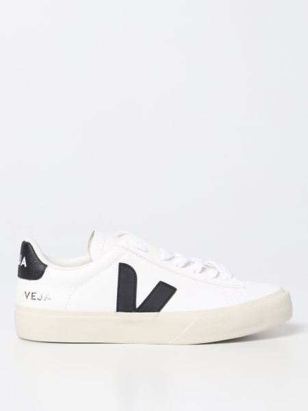 Sneakers donna: Sneakers Campo Chromefree Veja in pelle a grana