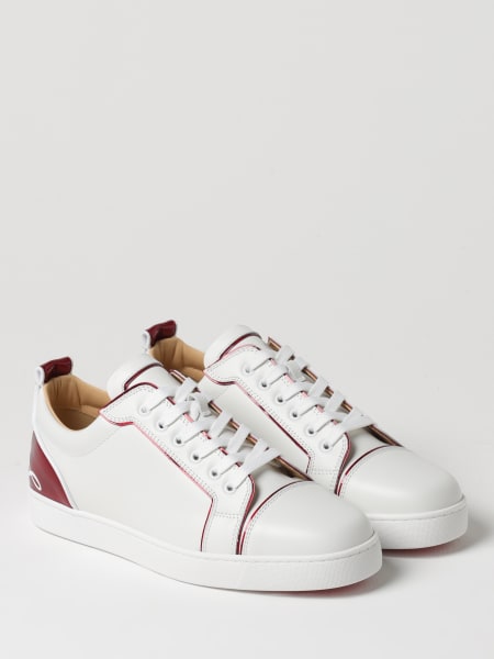 Christian Louboutin Womens Low-top Sneakers, White, IT41