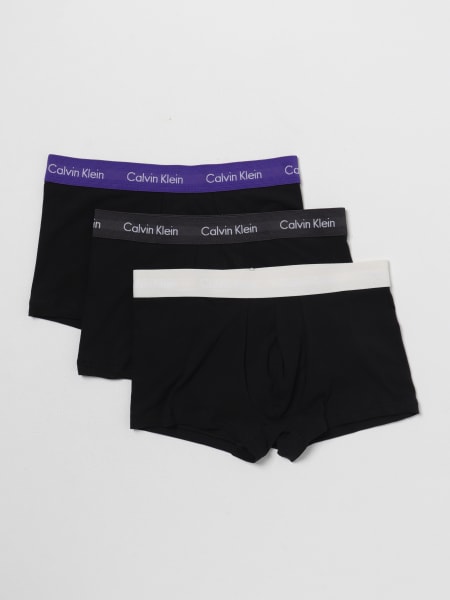 Calvin Klein Underwear uomo: Set 3 boxer Ck Underwear in cotone stretch