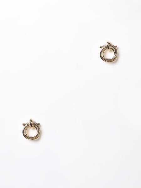 Ferragamo Gancini earrings in metal