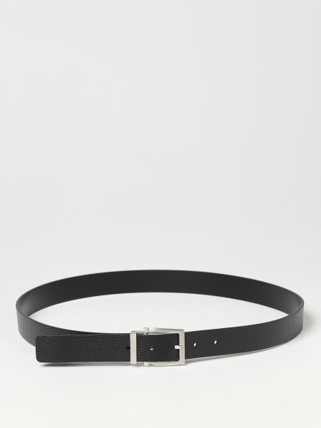 Ferragamo Reversible belt in waxed calfskin