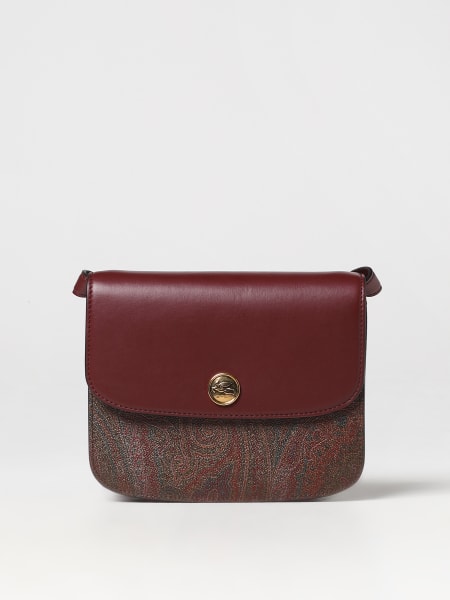 Women's Etro: Essential Etro bag in fabric coated with Paisley jacquard