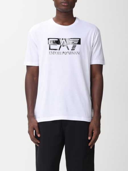 T-shirt Ea7 in cotone con logo