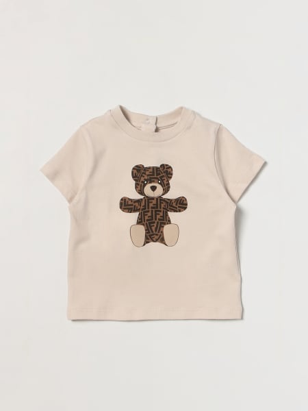 Fendi baby T-shirt in stretch cotton