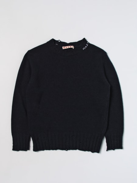 Marni sweater in viscose and wool blend