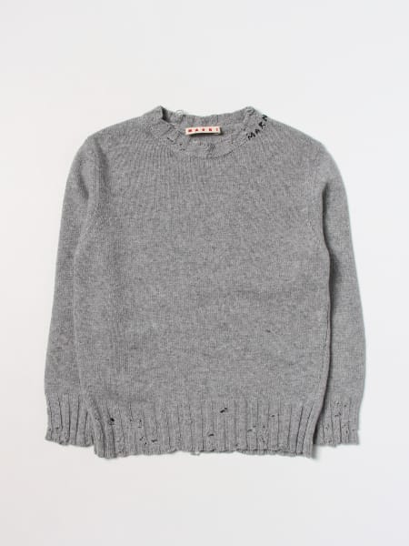 Marni sweater in viscose and wool blend