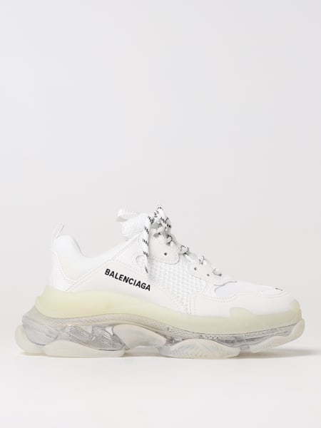 Balenciaga sneakers: Sneakers Triple S Balenciaga in pelle sintetica e mesh