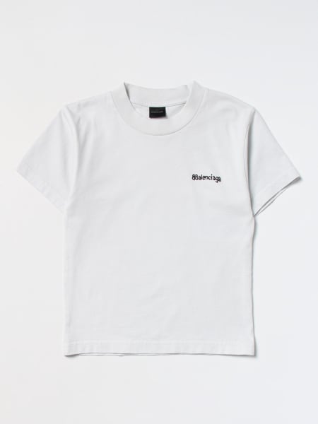 Abbigliamento bimbi: T-shirt Balenciaga in cotone