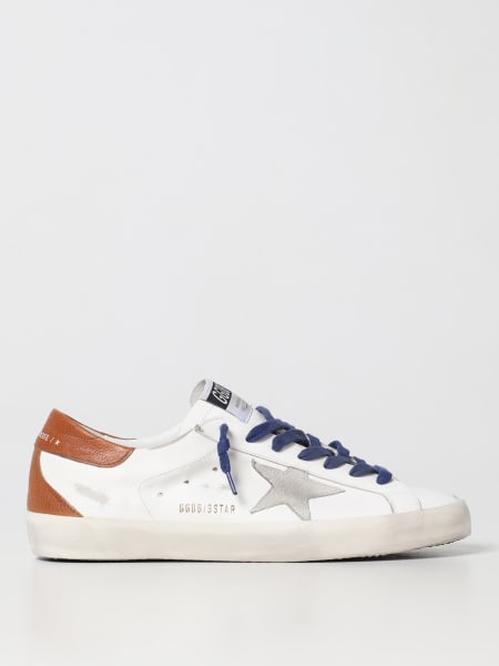 Golden Goose Super-Star sneakers in used leather