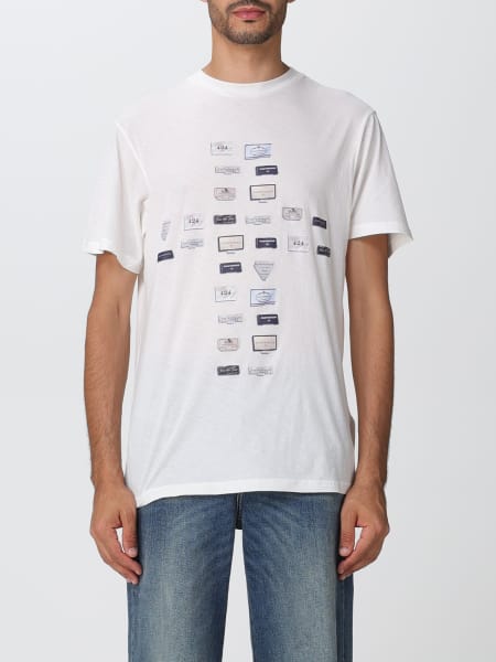 424 uomo: T-shirt 424 in cotone con stampa grafica