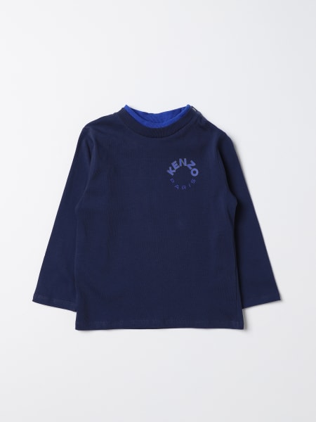 Kenzo bambino: T-shirt Kenzo Kids con logo Paris