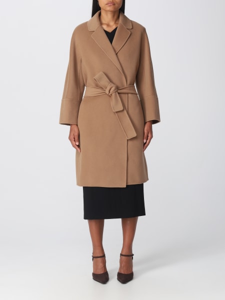 Cappotto lungo donna: Cappotto Arona S Max Mara in lana
