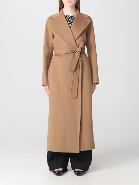 Cappotto lungo donna: Cappotto Poldo S Max Mara in lana vergine