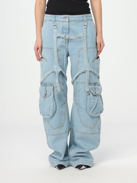 Jeans Damen Off-white
