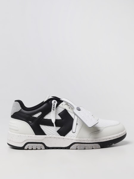 Sneakers Slim Out Of Office Off-White in pelle e mesh