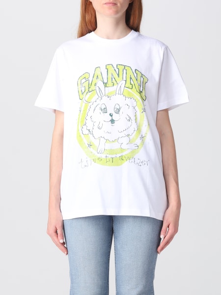 Ganni für Damen: T-shirt Damen Ganni