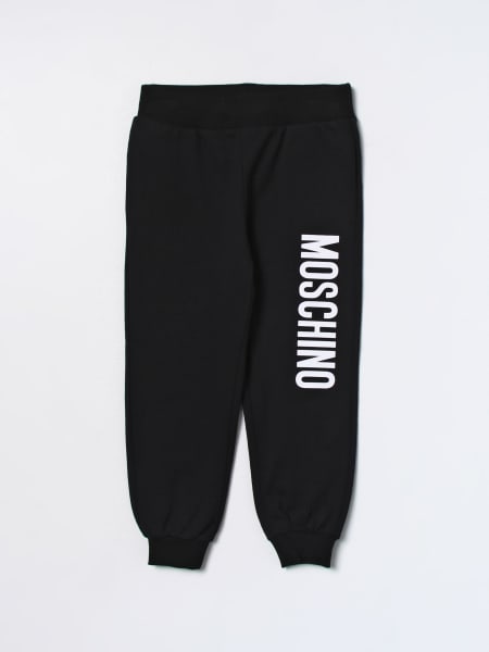 Pantaloni Moschino kid in cotone