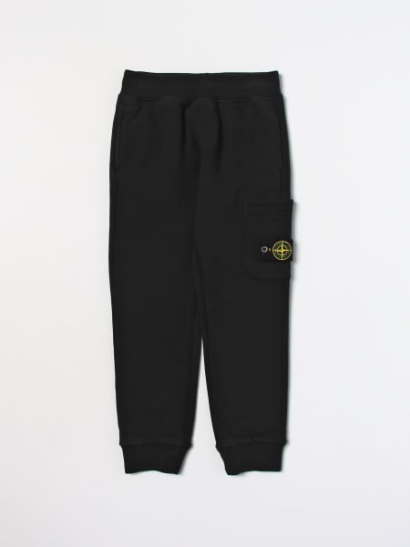 Stone Island Junior pants in stretch cotton