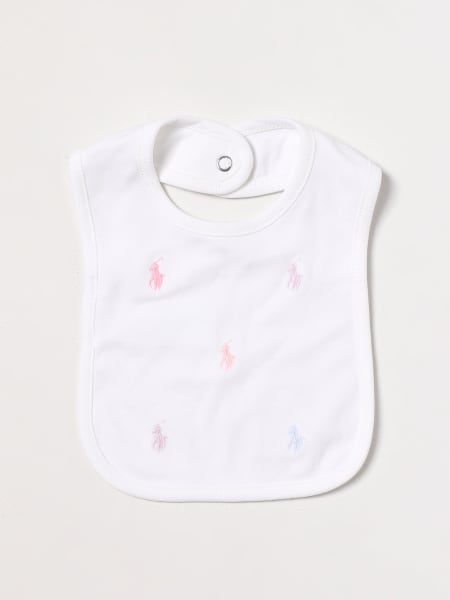 Accessori neonato: Bavaglino Polo Ralph Lauren in cotone