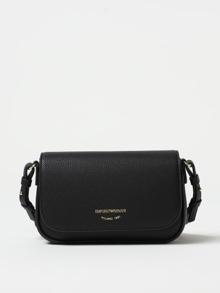 Women's Emporio Armani: Emporio Armani bag in grained synthetic leather
