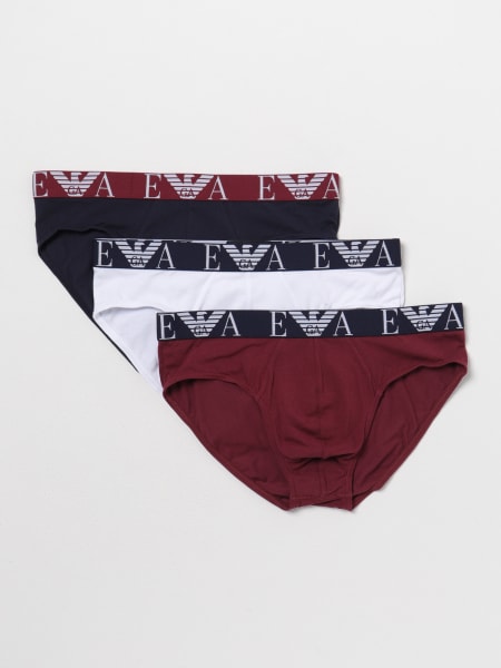 Emporio Armani Underwear: Set 3 slip Emporio Armani Underwear in cotone stretch