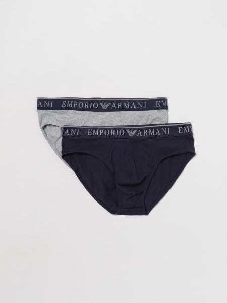 Emporio Armani Underwear: Set slip Emporio Armani Underwear in cotone stretch