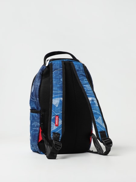 Sprayground Colour Drip Duffle Bag In Blue