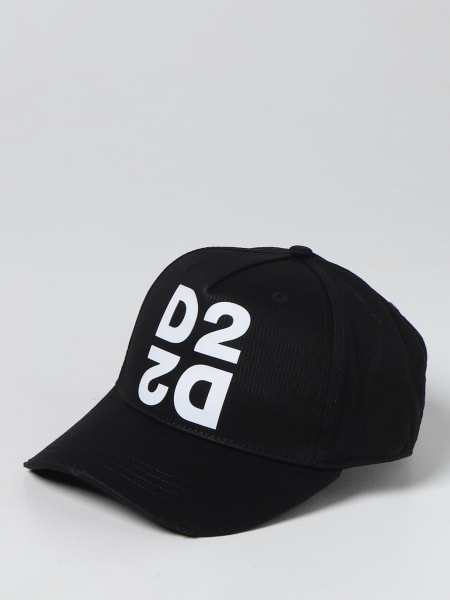 Cappello Dsquared2 in cotone con logo